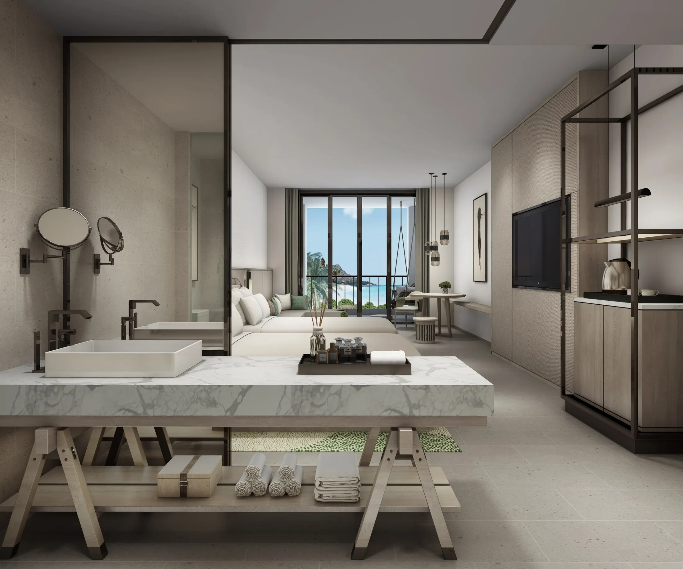 Xin Hua Lian Hotel — interior view 2